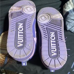 Louis Vuitton Purple Sneakers